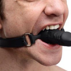 Suppressor Silicone Mini Face Banger Gag Black