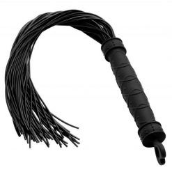 Punish Me Silicone Flogger Black