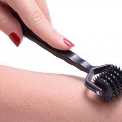 Spiked 5 Row Pinwheel Black