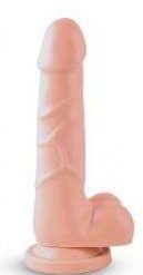Basic 7 Realistic Dildo Suction Cup Beige