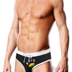 Prowler Swim Blk Oversize Paw Brief Xl