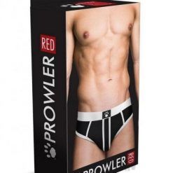 Prowler Red Ass Less Brief Wht Xl