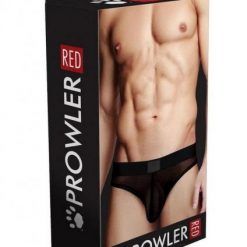 Prowler Red Fishnet Assless Brief Blk Xl