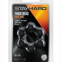 Stay Hard Thick Bead Cring Blk