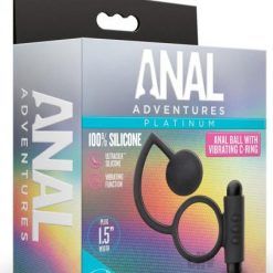 Anal Adventure Platinum Ball Vibe Cring