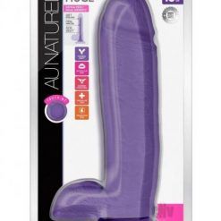 Au Naturel Bold Huge 10 Dildo Purple