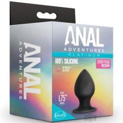 Anal Adventure Platinum Stout Plug Md