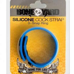 Boneyard Silicone Cock Strap Blue