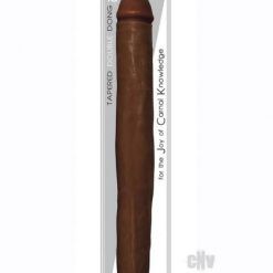 Jock Tapered Double Dong 18 Chocolate