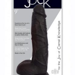 Jock Realistic Dong W/balls 9 Black