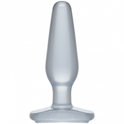 Crystal Jellies Butt Plug Clear Medium