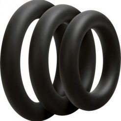 Optimale 3 Silicone C-Ring Set Thick - Black