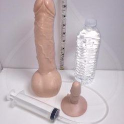 Piss Off Dildo with Suction Cup - Beige