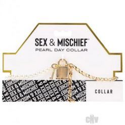 Sandm Pearl Day Collar Wht/gld