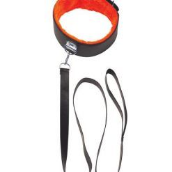 Black Orange Short Leash