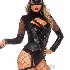 Villainess Vixen 2pc Lg Black
