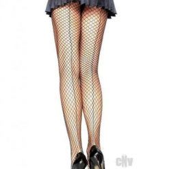 Lycra Indust Net Hose Seam Back Os Blk