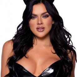 Vinyl Devil Horns O/s Black