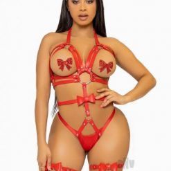 Convert V/l O Ring Harn Teddy Lg Red