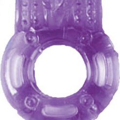 Macho Vibrating Cockring Purple
