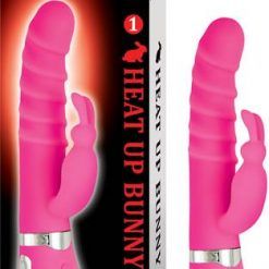 Energize Heat Up Bunny 1 Pink Rabbit Style Vibrator