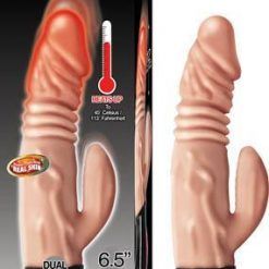 Natural Realskin Hot Cock Jackhammer Vibrator