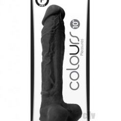 Colours Pleasures Dildo 10 Black