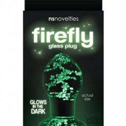 Firefly Glass Plug Small Clear