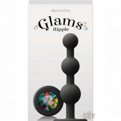 Glams Ripple Rainbow Gem Black
