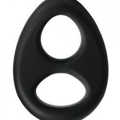 Renegade Romeo Soft Cock & Ball Ring Black