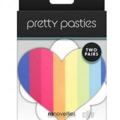 Prety Pasties Pride Heart N Flower