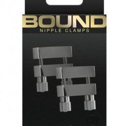 Bound Nipple Clamps V1 Gunmetal