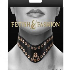 Fetish Fashion Kali Collar Blk/gld