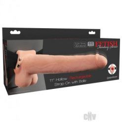 Ff Hollow Recharge Strapon W/ball 11 Fl