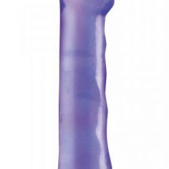 Basix Rubber Works 6.5 inches Purple Dong Suction Cup
