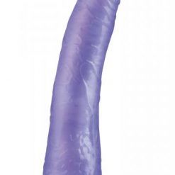 Basix Rubber Works Slim 7 inches Suction Cup Dong Purple