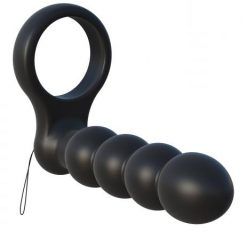 Fantasy C-Ringz Remote Control Double Penetrator Black