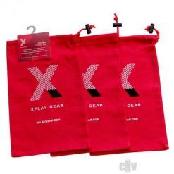 Ultra Soft Gear Bag 8x13 3pk Red