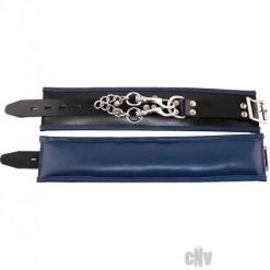 Rouge Padded Ankle Cuff Black/blue