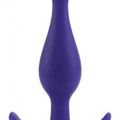 Booty Call Booty Rocker Silicone Anal Plug Purple