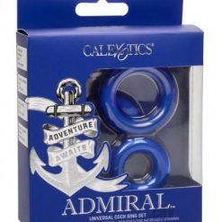 Admiral Universal Cock Ring Set Blue