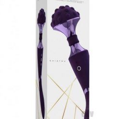 Vive Shiatsu Bendable Wand Purple