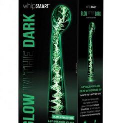 Whipsmart Bulbous Glass Dildo Curved 6.5