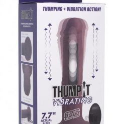 Thump It Remote Control Vibe Dildo Dark