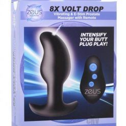 Zeus Vibe And Estim Prostate Massage Black