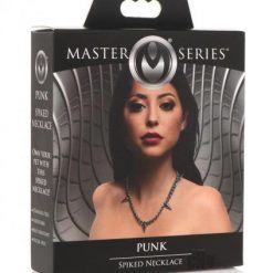 Ms Punk Spiked Necklace Silver