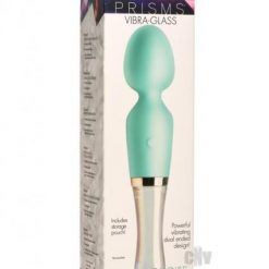 Prisms Vibra Glass Wand Turquoise