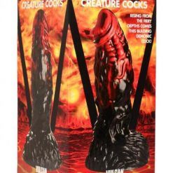 Creature Cocks Vulcan  Red/blk