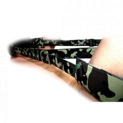 Sensual Sin Leather Adjustable Travel Sling Camo