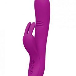 Pretty Love Dylan Bunny Ears Come Hither Rabbit Vibrator Purple